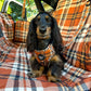 Vintage Plaid: Adjustable Dog Harness
