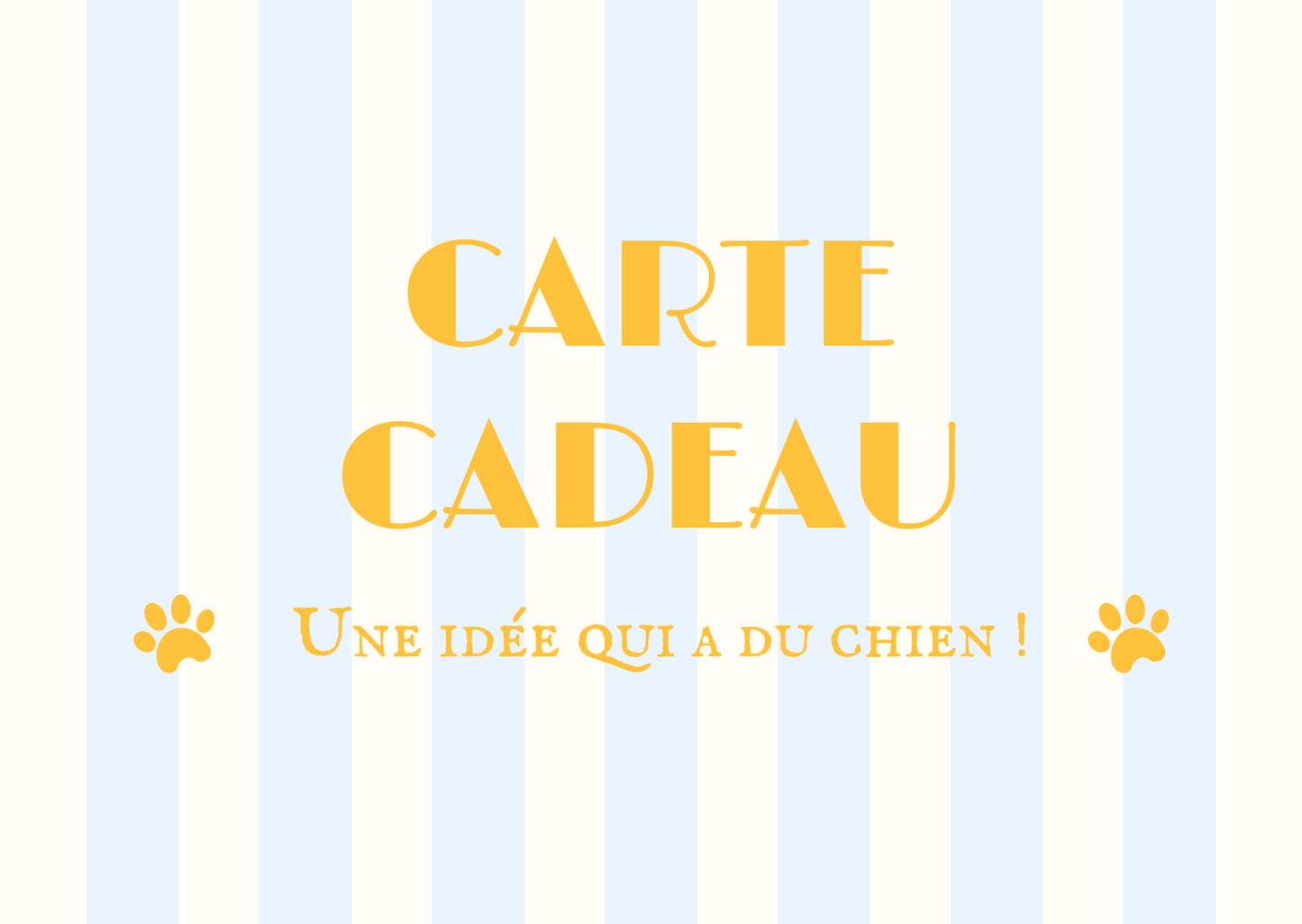 CARTE-CADEAU BARK AND BISOUS 🎁