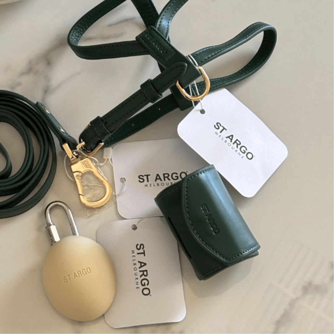 PORTE SAC À CROTTES - Vert bouteille