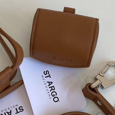 PORTE SAC À CROTTES - Marron