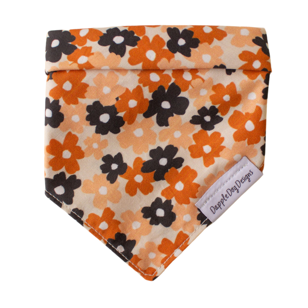 Herbstliches Blumen-Bandana