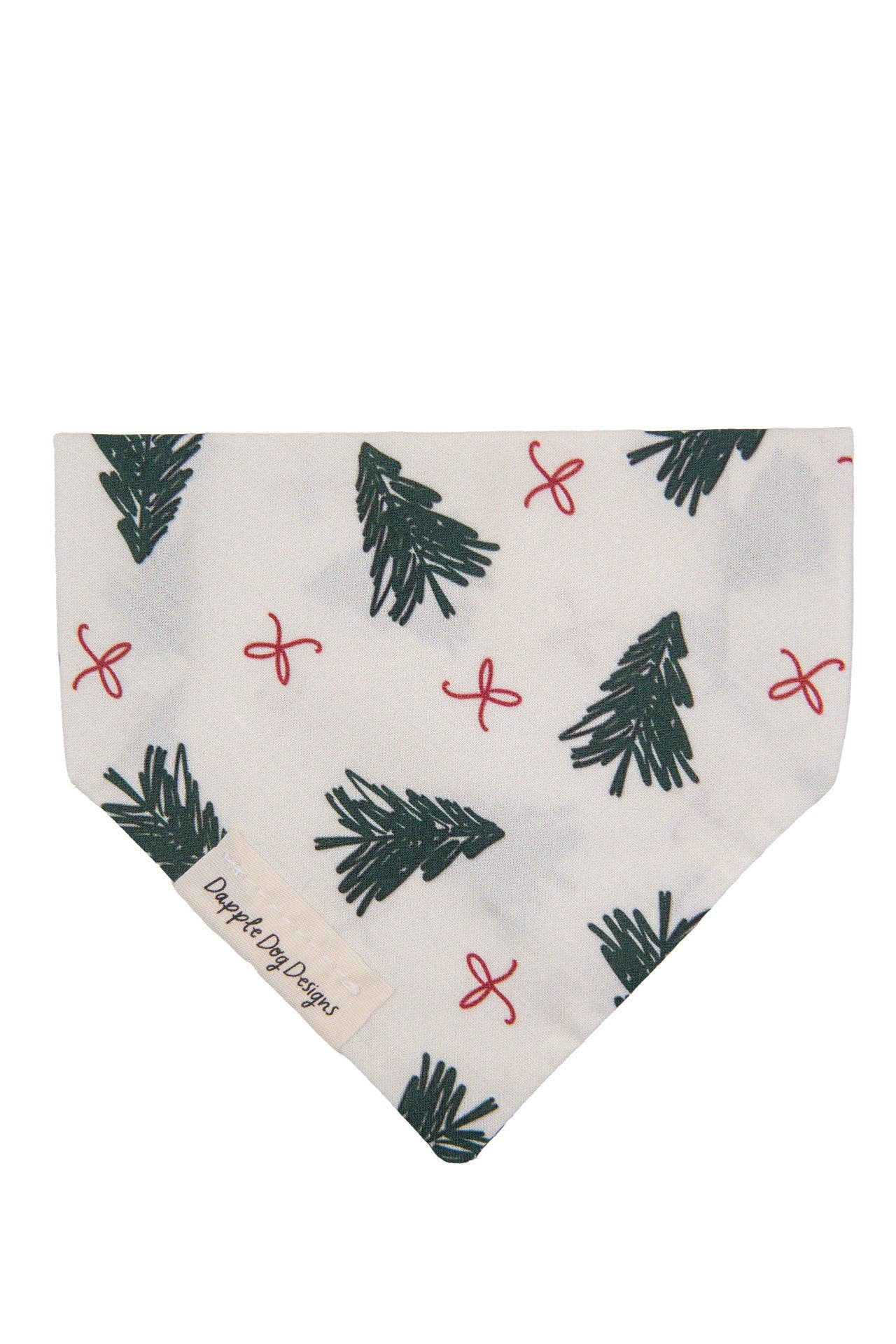 Evergreen Trees Bandana - Christmas Dog Bandana