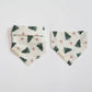 Evergreen Trees Bandana - Christmas Dog Bandana